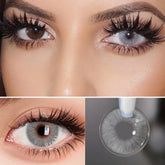 BXOXO 1 Pair ICE Colored Contact Lenses For Eyes Nature Beauty Contact Lens Pupils Makeup Color Lens Eyes Yearly Gradient Lenses