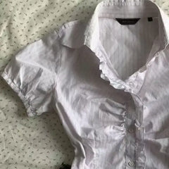 BXOXO Y2k Top Summer Stripe Harajuku Sexy T Shirts Casual Girl Aesthetic Gothic Body Tee Crop White Korean Grunge Short Sleeve Women