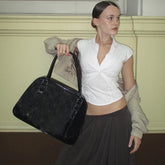 Bxoxo Turn-Down Collar Casual Fashion Sexy Solid Twisted Tops Y2K Summer New All-match Sweet Cute Daily Streetwear T-shirt