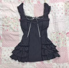 BXOXO Fashion Cute Female Y2K Korean Harajuku Women Clothing Aesthetic Dress Casual Chic Vintage Hot Girl Classic Sleeveless Sundress
