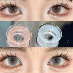 BXOXO 1 Pair Color Contact Lenses for Eyes Anime Makeup Accessories Comic Tears Cosplay Lense Blue Lenses Green Eye Lenses