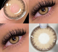 BXOXO 2pcs Natural Color Contact Lenses for Eyes Gray Contact Lens Yearly Fashion Blue Contact Lens Colored Eye Contacts