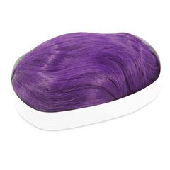 BXOXO Halloween Witch Costume 32 inch Wavy Curly Cosplay Wig Dark Purple Purple Cosplay Wig for Women Girl Halloween Cosplay Party