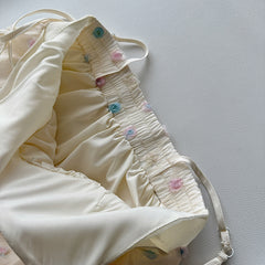 BXOXO - summer inspo Sweet Printing Suspender Dress 2025 Temperament Sleeveless Vacation Style Long Skirt Fashion Casual Dresses