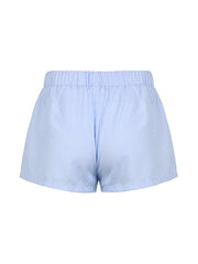 BXOXO - summer inspo Casual Loose Stripe Button Details Summer Shorts Women Vacation Beach Outfits