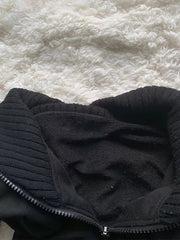 BXOXO Streetwear Hoodies Women Clothes Punk Zip Up Hoodie Oversized Top Winter Vintage 90s Gothic Sweatshirt Graphic Hoody Y2k Jacket