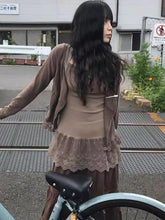 BXOXO Sexy Tank Top Women Harajuku Lace Patchwork Sleeveless Camisole Vintage Y2k Fairycore Tops Korean Fashion Streetwear