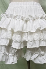 BXOXO - Lace Cotton Layered Lolita Pumpkin Pants