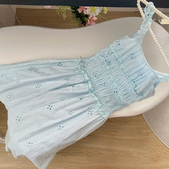 BXOXO - summer inspo Vintage Chic Suspender Dress Women Summer 2025 New High Waist Slim French Long Dresses Female Fashion Party Vestidos