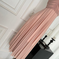 BXOXO - summer inspo Summer Sleeveless Halter Maxi Dress Elegant Tight Waist V-neck Beach Dress Robes Temperament Party Backless Dresses