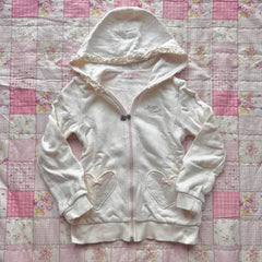 BXOXO Y2k Top Kawaii Hoodie Sweet Girl Zip UP Hoodies Bow Slim Women Long Sleeve Cute Punk Sexy Hoody Gothic 2000s Graphic weatshirt