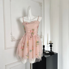 BXOXO - summer inspo Sexy Slip Dress Women Elegant Fairy Dresses Sleeveless Mesh Patchwork Dress Korean Style Fashion Chic Sundress 2025