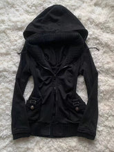 BXOXO Streetwear Hoodies Women Clothes Punk Zip Up Hoodie Oversized Top Winter Vintage 90s Gothic Sweatshirt Graphic Hoody Y2k Jacket