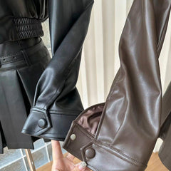 BXOXO - summer inspo Women's Y2K Slim-fit Street Skirt Sets Stylish Street Wear American Vintage Zipper Design Women's Aesthetics Commuter Suit