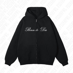 Bxoxo Hip-hop streetwear all-match Women cardigan pullover sweatshirt Harajuku Y2K fashion casual loose Punk rock pullover sweatshirt