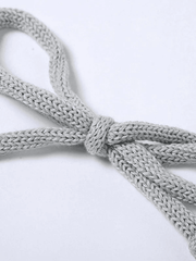 Tie Back Knitted Bandeau Top