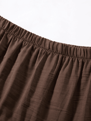 Vintage Tiered Midi Skirt