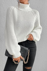 Bxoxo - Casual Solid Basic Turtleneck Tops
