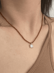 2pcs Y2K Beaded Necklace