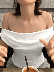 Cowl Neck Backless Tank Top