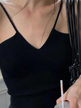 Solid V Neck Cami Top