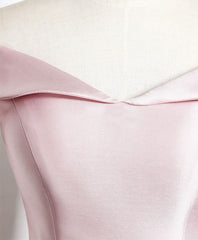 BXOXO Cute Pink A Line Short Prom Dress, Pink Evening Dress