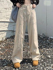 Vintage Corduroy Big Pocket Splice Cargo Pants