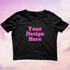 Bxoxo Y2K Sexy Slim Street Hip Hop Aesthetic Ladies Baby T-Shirt Hot Girls Gothic vintage Harajuku Hot Girls Rock Punk O Neck Crop Top