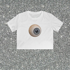 Bxoxo Gothic Aesthetic Punk Y2K Harajuku vintage Emo Girls Baby Crop Tops Chic Geometric Pattern Print Street Hip Hop Rock Women's Top