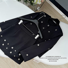 BXOXO - summer inspo Fashion Commuter Suit for Women Autumn New Loose Short Blazer Coat+ A-Line Skirt Two-piece Set