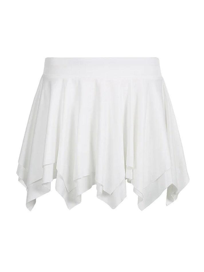 Two Way Irregular Mini Skirt