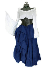 vampire costume male New Party Long Sleeve Dress Women's Renaissance Medieval Costume