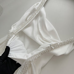 BXOXO - summer inspo French Sexy White Suspender Dress Women Summer Swing Collar Spaghetti Strap Bodycon Dress Fashion Party Club Wear