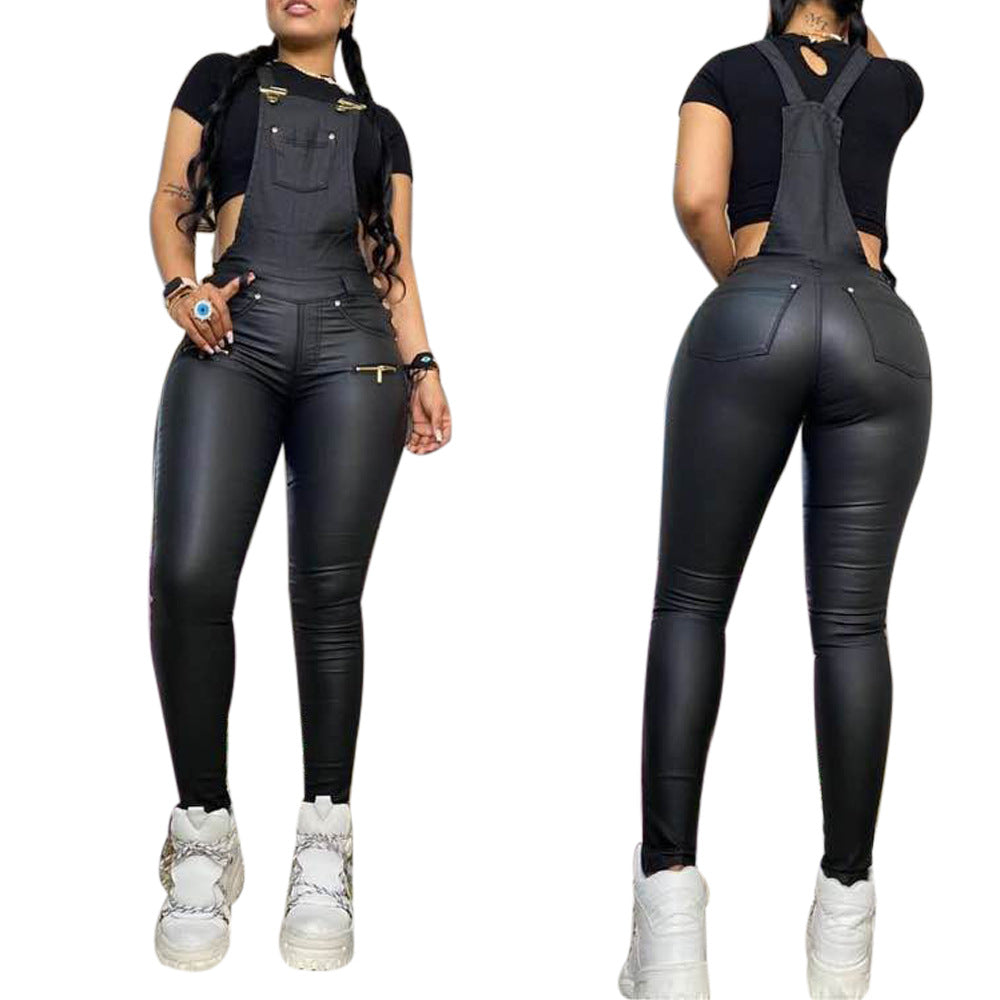 womens outfit inspiration Sexy Suspender Slim Jumpsuit Jumpsuit Night Shop Clothes