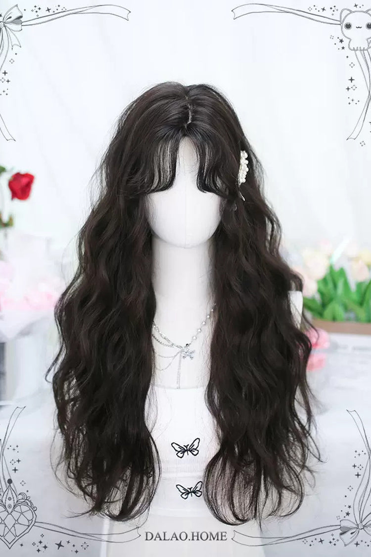 BXOXO Secondary Tousled Small Waves Sweet Lolita Long Wigs 2 Colors