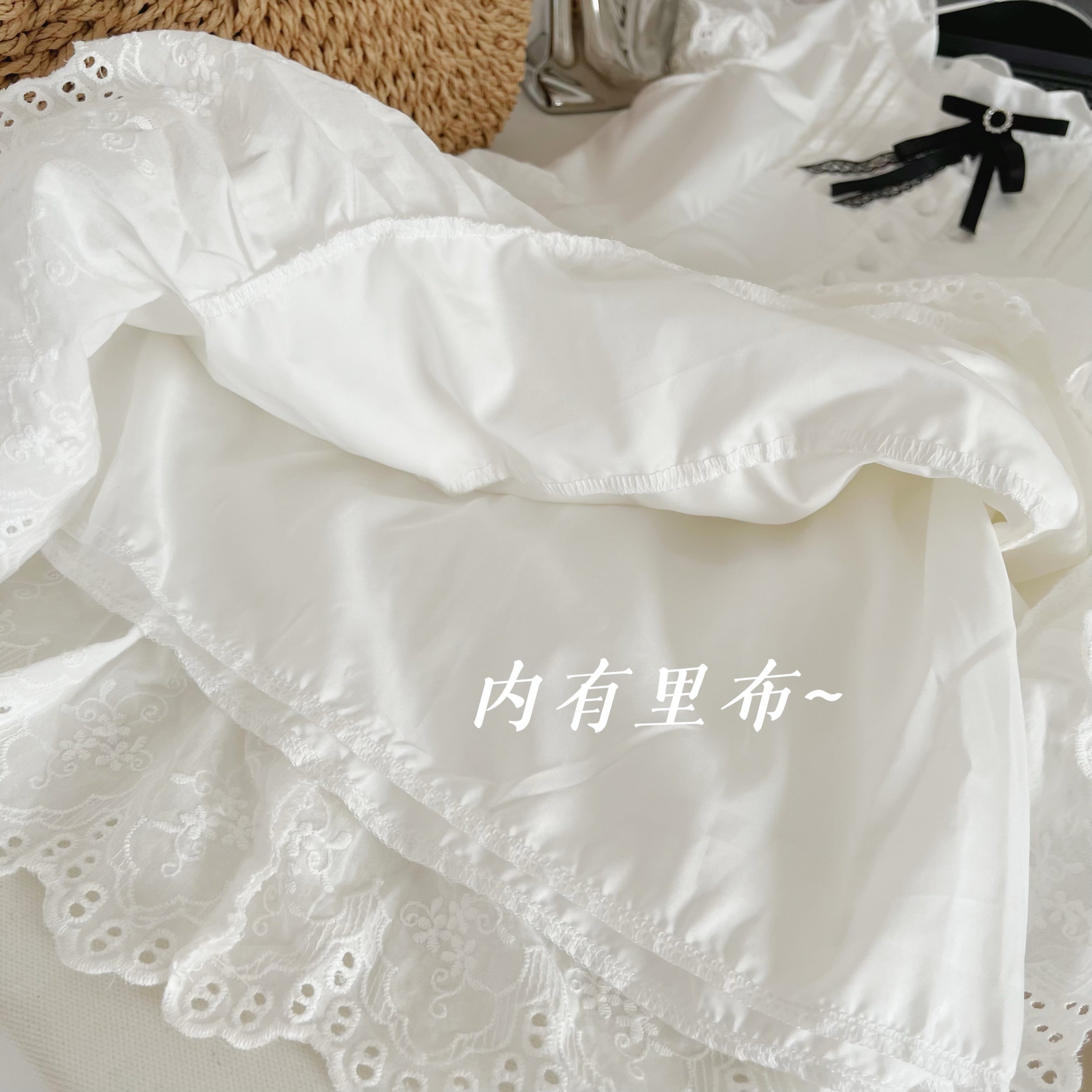 BXOXO - summer inspo Cute White Mini Dress Solid Color Lady Slip Fairy Women Skirt Summer Korean Fashion Women's Clothe