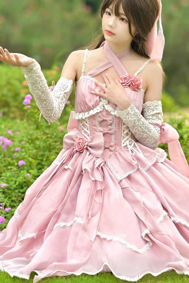 BXOXO Gorgeous Hanayome Bowknot Sweet Elegant Lolita Jsk Dress 6 Colors