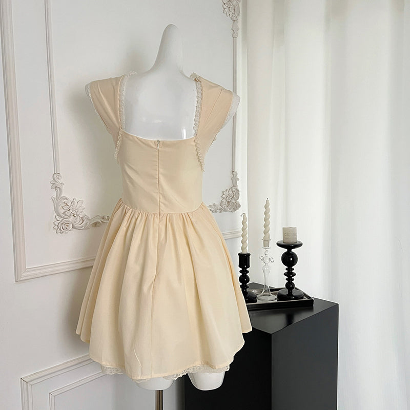 BXOXO - summer inspo French Style Fashion Sleeveless Fairy Dress 2025 Spring Summer New Sweet Dress Temperament Elegant Dress