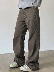 Vintage Washed Mid Rise Boyfriend Jeans