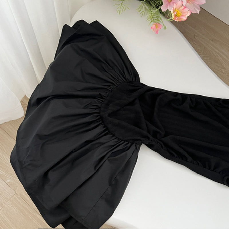 BXOXO - summer inspo 2025 New Chic Design Sleeveless Dress Solid Color Mini Dress Summer Temperament Spicy Girl Slim Fit Dress Fashion Casual