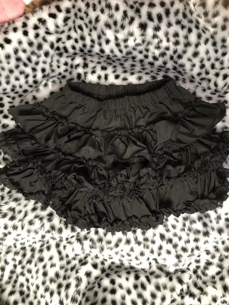 BXOXO Skirts Punk Emo Girl Clothes 2000s Gothic Hip Hop Femme Mini Skirt Sexy Summer Lolita Ball Gown Harajuku Y2k Shorts Skirt Women