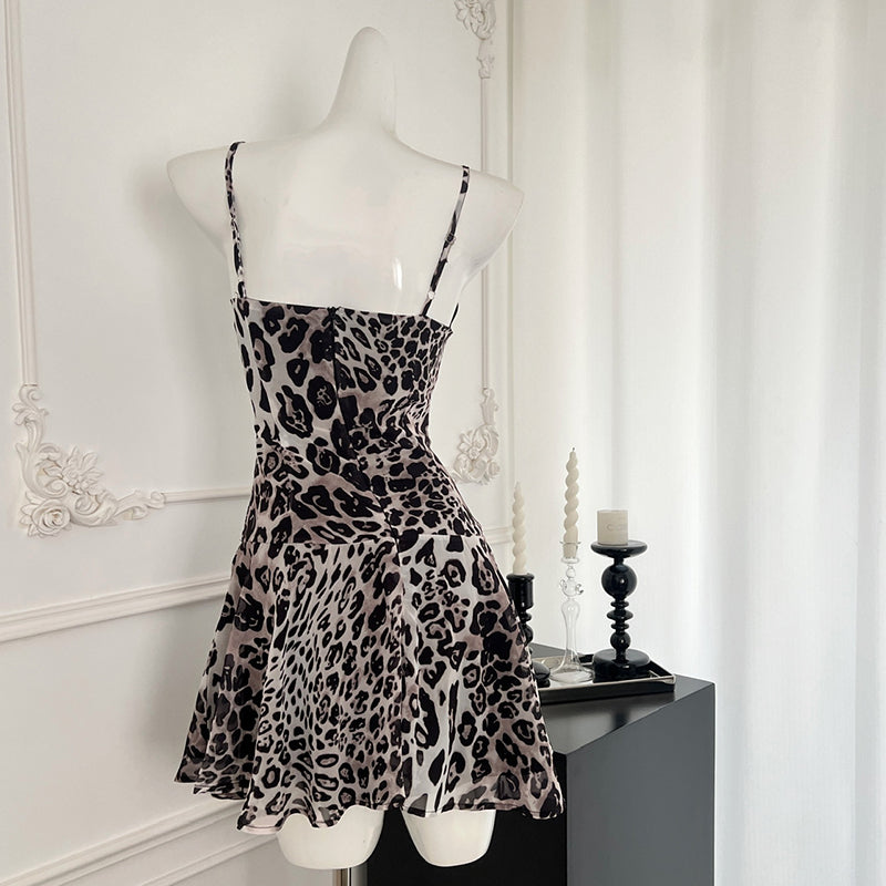 BXOXO - summer inspo Floral Suspender Women Dress 2025 Summer New Chic Design Sexy Spicy Girl Casual Sleeveless Dress Seaside Vacation Style