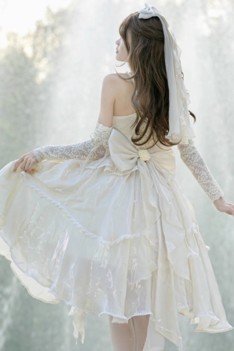BXOXO Gorgeous Hanayome Bowknot Sweet Elegant Lolita Jsk Dress 6 Colors