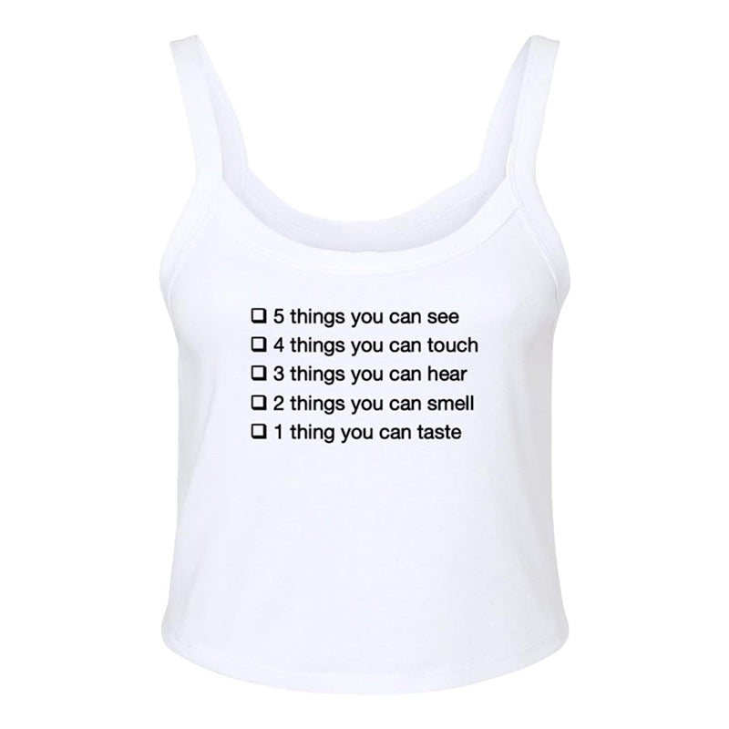 Bxoxo Y2K Sexy Slim Women's Suspender American Retro Streetwear Hot Girls Crop Tops Hip Hop Rock Goth Casual Fashion Punk Letter Print