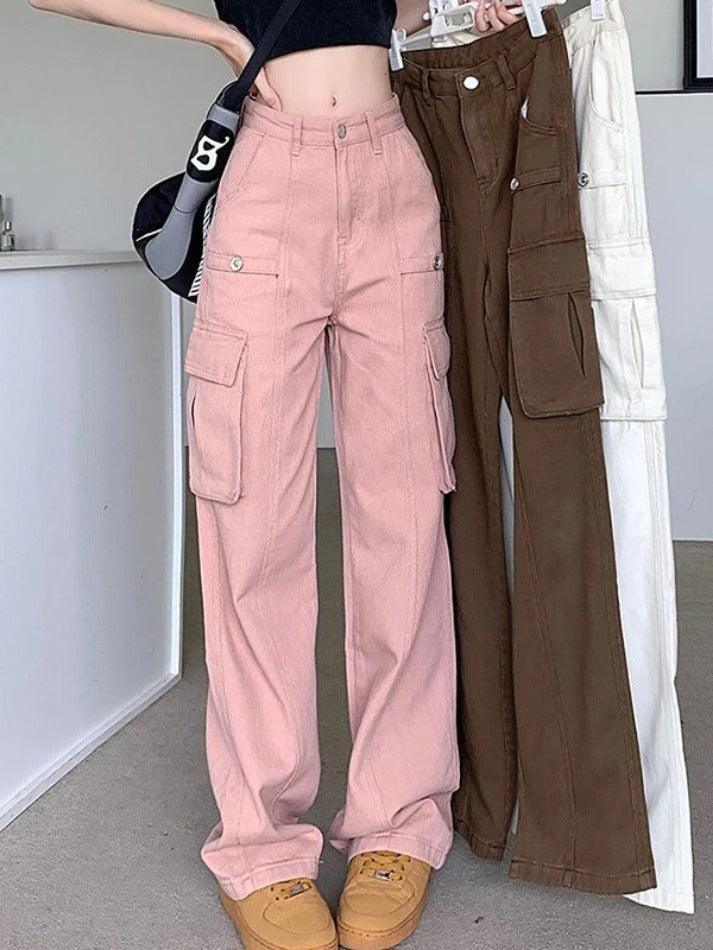 Vintage Y2K Straight Leg Cargo Jeans