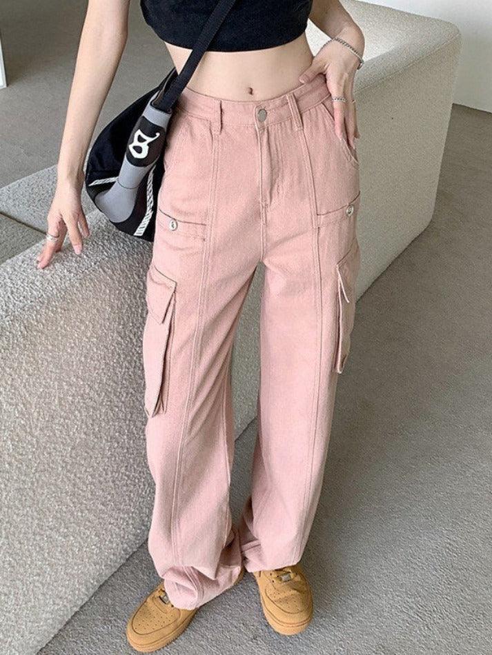Vintage Y2K Straight Leg Cargo Jeans