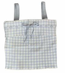 BXOXO - Pretty Bow Gingham Crop Top