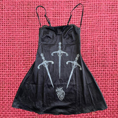 Bxoxo Y2K Women Dress vintage Fashion Gothic Aesthetic Streetwear Chic Punk Harajuku Emo Girl Sexy Slim Women V-Neck black Dress rock