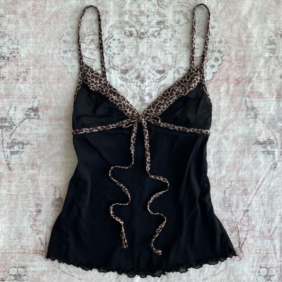 Bxoxo Punk Hip Hop Rock vintage Women's Sleeveless Camisole Gothic Emo Girl Harajuku Y2K Fashion Lace Streetwear Bow Summer Tank Tops