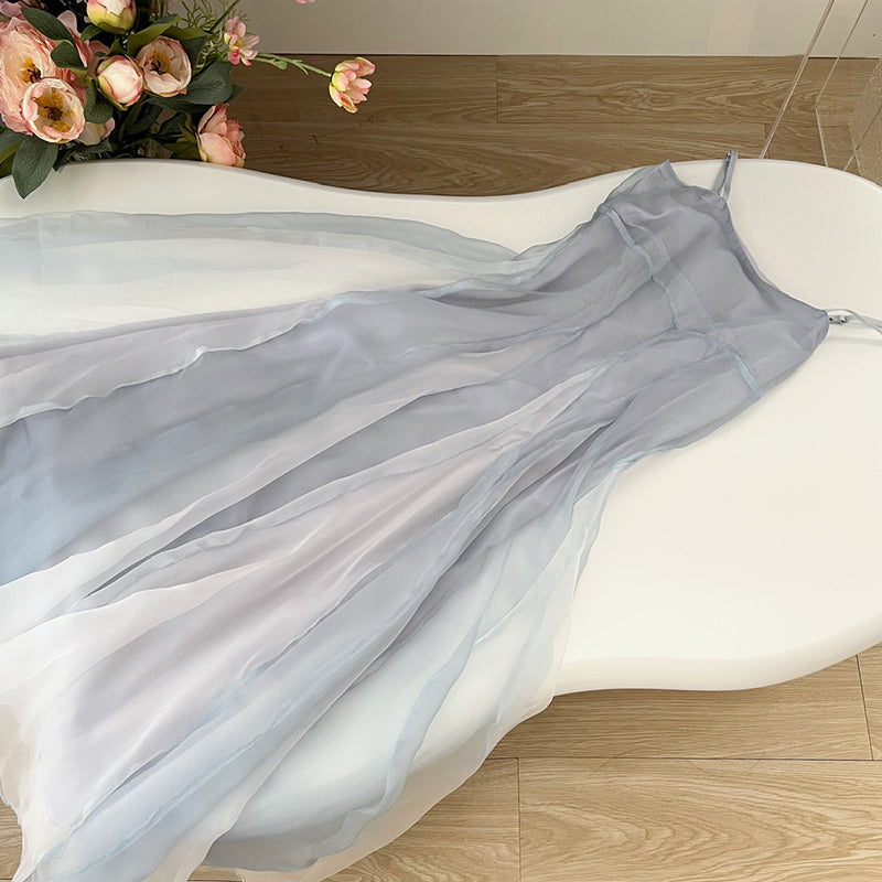 BXOXO - summer inspo New Chinese Style Dress Retro Summer New Chic Design Long Dress Fashion Temperament Dress